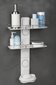 Alpina vannas istabas plaukts, 30x12,5x49,5 cm цена и информация | Vannas istabas aksesuāri | 220.lv