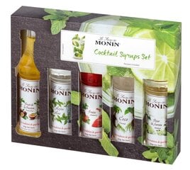 MONIN Sīrupu komplekts kokteiļiem 5×50ml cena un informācija | Sulas, nektāri un sulu dzērieni | 220.lv