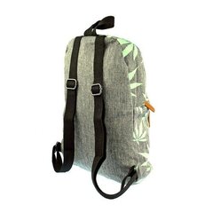 Серый рюкзак для отдыха с листьями конопли цена и информация | Спортивные сумки и рюкзаки | 220.lv