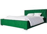 Кровать Diori 160x200 см, зеленая
