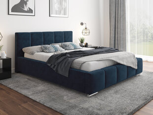 Кровать Bardo 140х200 см, синяя цена и информация | Кровати | 220.lv