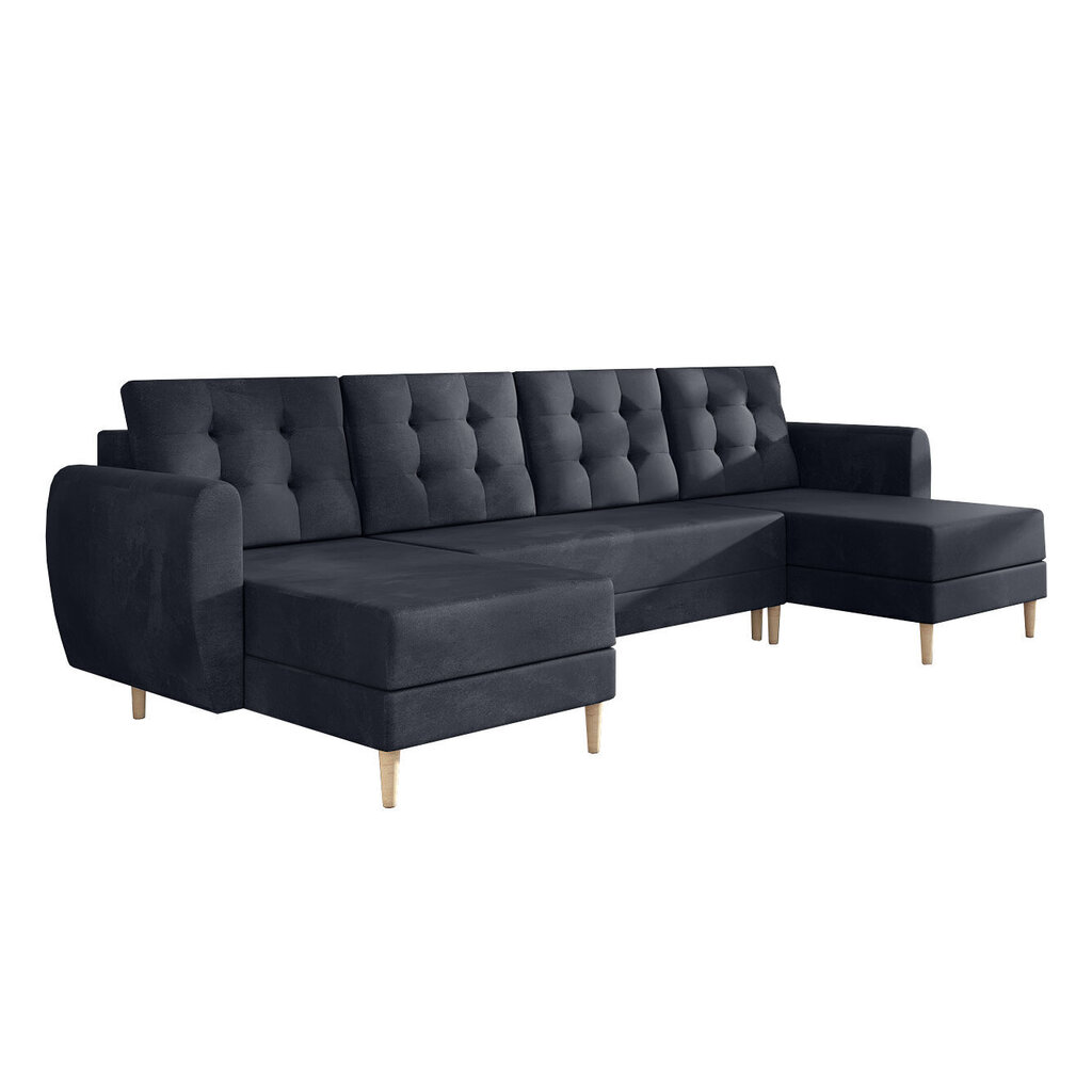 Universāls stūra dīvāns Bergen Max, pelēks цена и информация | Stūra dīvāni | 220.lv