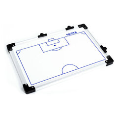 Taktiskā tāfele futbola treniņiem NO10 90 cm x 60 cm VMTB-S9060 cena un informācija | Citi basketbola aksesuāri | 220.lv