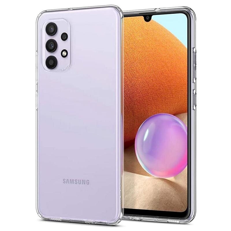 Fusion ultra 1 mm izturīgs silikona aizsargapvalks Samsung A325 Galaxy A32 4G, caurspīdīgs cena un informācija | Telefonu vāciņi, maciņi | 220.lv