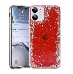 Fusion glue glitter силиконовый чехол для Samsung A725 / A726 Galaxy A72 / A72 5G красный цена и информация | Чехлы для телефонов | 220.lv