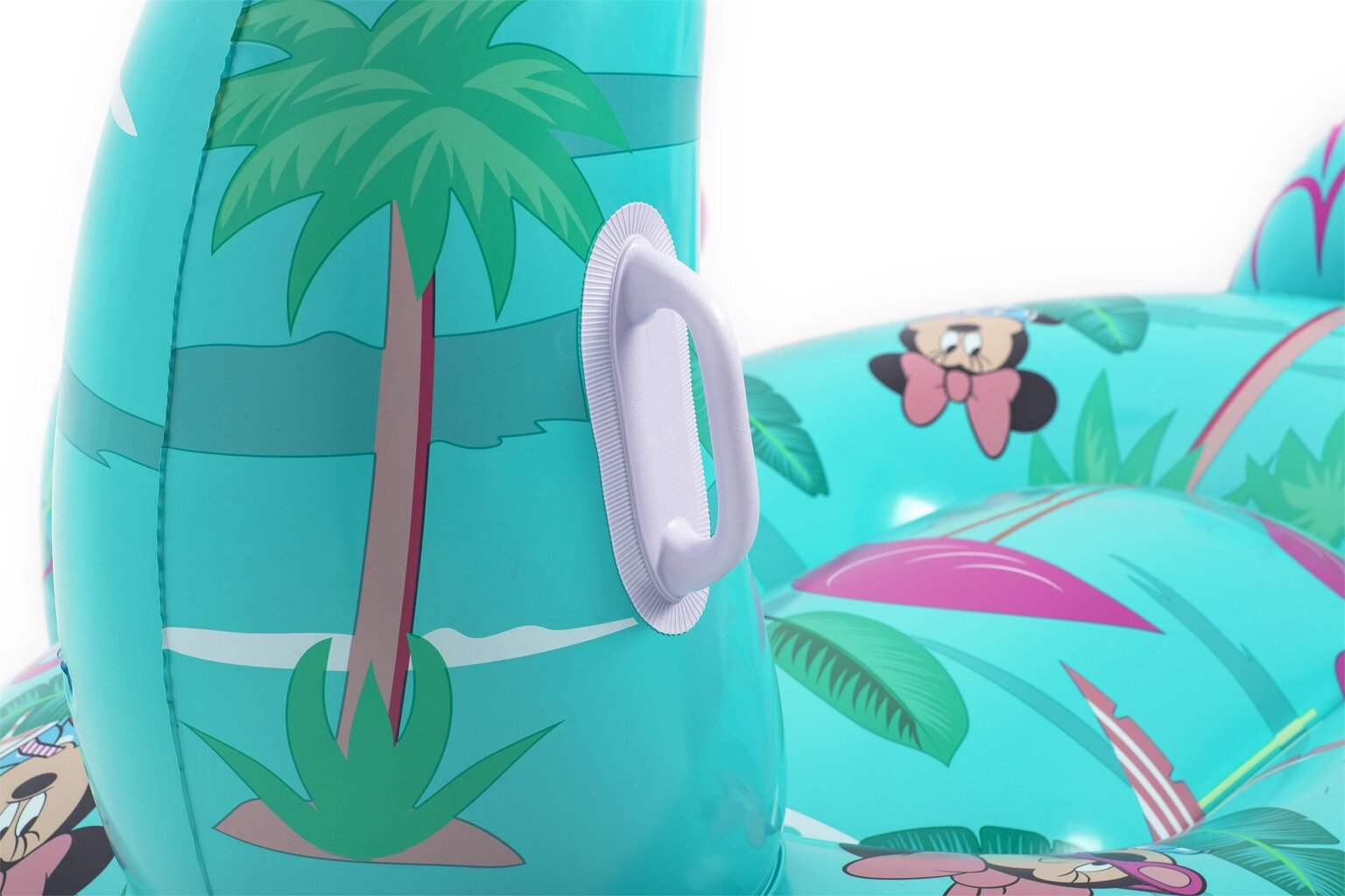 Piepūšamais plosts Bestway Disney Big Flamingo Minnie Mouse, zaļš cena un informācija | Piepūšamās rotaļlietas un pludmales preces | 220.lv