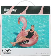Надувной круг Bestway Pink Flamingo, 165x117 cm цена и информация | Надувные и пляжные товары | 220.lv