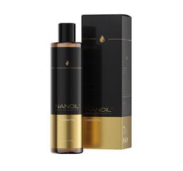 Micelārais šampūns ar keratīnu Nanoil Keratin Micellar Shampoo, 300ml cena un informācija | Šampūni | 220.lv
