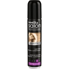 Matu laka ar keratīnu Venita Salon Professional Hair Spray Extra Hold, 75ml цена и информация | Средства для укладки волос | 220.lv