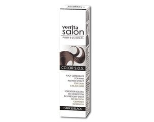 Спрей для отросших корней волос Venita Salon Professional Color S.O.S., Black, 75 мл цена и информация | Краска для волос | 220.lv