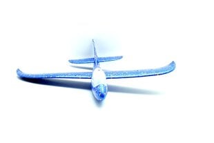 Аэродинамический самолет из пенопласта 186, синий цена и информация | Конструктор автомобилей игрушки для мальчиков | 220.lv