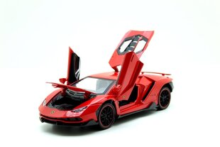 Metāla mašīna Lamborghini CZ30A, sarkana cena un informācija | Rotaļlietas zēniem | 220.lv