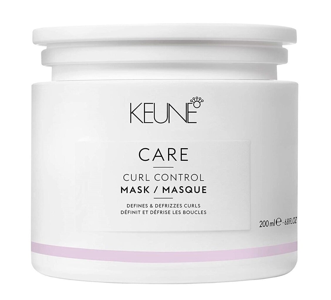 Barojoša matu maska Keune Care Curl Control, 200 ml cena un informācija | Matu uzlabošanai | 220.lv