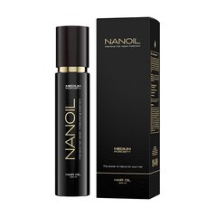 Масло для волос Nanoil Hair Oil Medium Porosity, 100мл цена и информация | Средства для укрепления волос | 220.lv