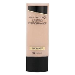 Max Factor Lasting Performance тональное средство 35 мл, 102 Pastelle цена и информация | Пудры, базы под макияж | 220.lv