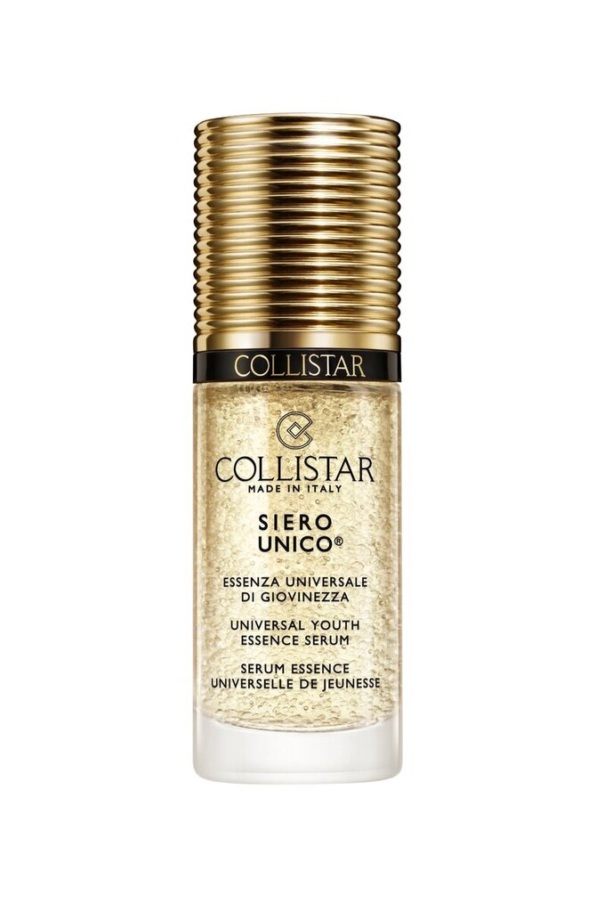 Sejas serums Collistar Siero Unico Universal Youth Essence, 30 ml cena un informācija | Serumi sejai, eļļas | 220.lv