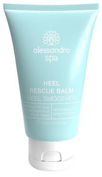 Kāju krēms Alessandro Heel Rescue Balm, 75ml cena un informācija | Ķermeņa krēmi, losjoni | 220.lv