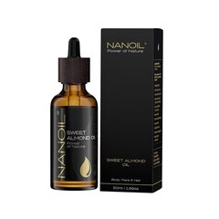 Миндальное масло для тела и волос Nanoil, 50мл цена и информация | Сыворотки для лица, масла | 220.lv