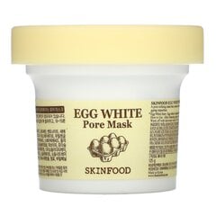 Dziļi attīroša sejas maska ​​ar māliem Skin Food Egg White Pore Mask, 125 g цена и информация | Маски для лица, патчи для глаз | 220.lv