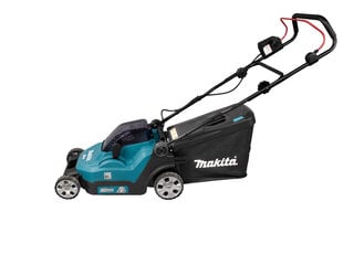 Аккумуляторная газонокосилка Makita DLM382CM2 с зарядным устройством и аккумулятором 2х4,0Ач. цена и информация | Газонокосилки | 220.lv