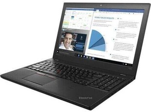 Ноутбук LENOVO ThinkPad T560 i5-6300U 15.6 FHD 8GB 256GB Win10 PRO цена и информация | Ноутбуки | 220.lv