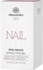 Efektlaka Alessandro Pro White, 10ml цена и информация | Лаки для ногтей, укрепители | 220.lv