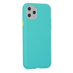 Mocco Soft Cream Silicone Back чехол Силиконовый чехол для Apple iPhone 12 Pro Max Зеленый цена и информация | Чехлы для телефонов | 220.lv