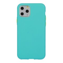 Mocco Soft Cream Silicone Back Case Aizmugurējais Silikona Apvalks Priekš Apple iPhone 12 Pro Max Zaļš cena un informācija | Telefonu vāciņi, maciņi | 220.lv