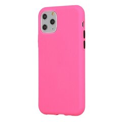 Mocco Soft Cream Silicone Back чехол Силиконовый чехол для Apple iPhone 12 Pro Max Розовый цена и информация | Чехлы для телефонов | 220.lv