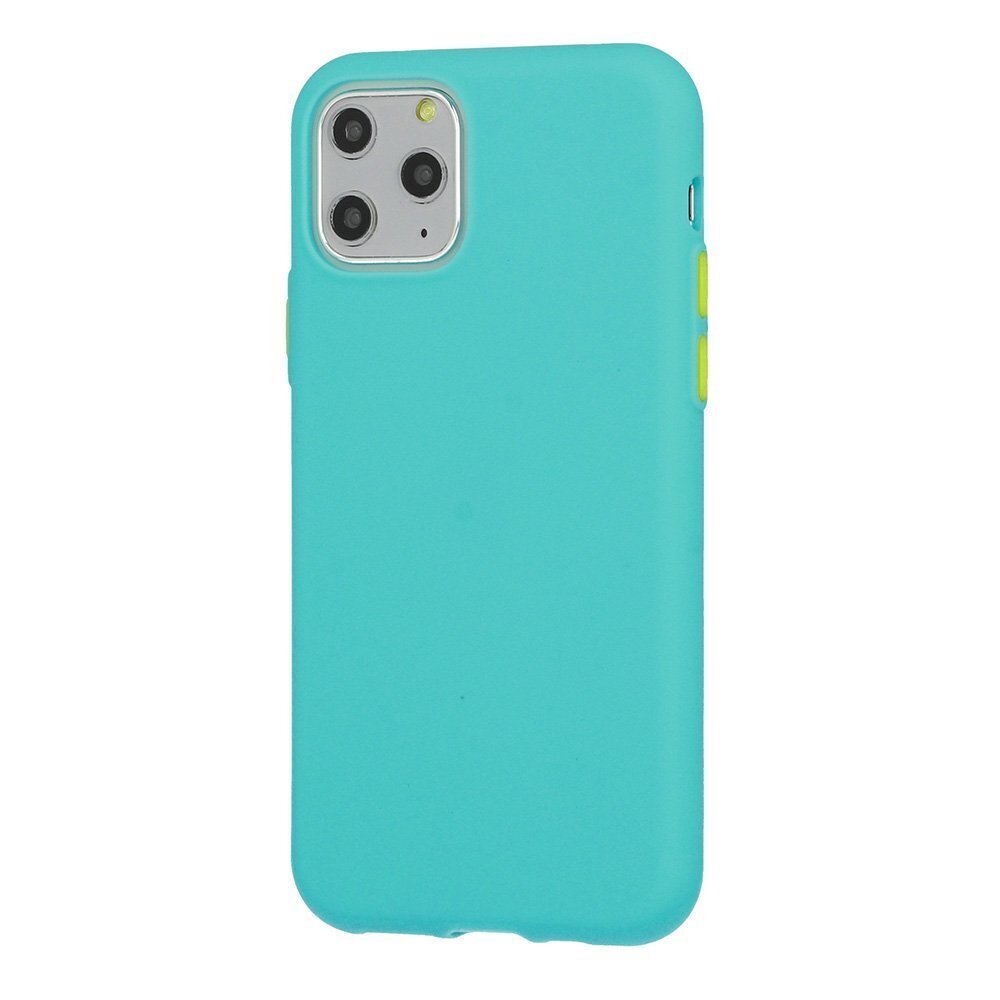 Mocco Soft Cream Silicone Back чехол Силиконовый чехол для Apple iPhone 12  Mini Зеленый, Apple iPhone 12 mini, Зелёный цена | 220.lv