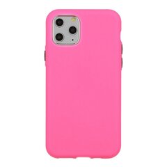 Mocco Soft Cream Silicone Back чехол Силиконовый чехол для Apple iPhone 12 Mini Розовый цена и информация | Чехлы для телефонов | 220.lv
