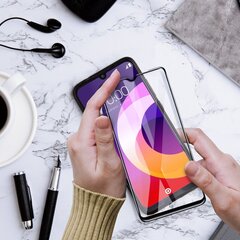 Защитное стекло 5D Full Glue Ceramic Glass для Samsung A217 A21s, выгнутое черное цена и информация | Защитные пленки для телефонов | 220.lv