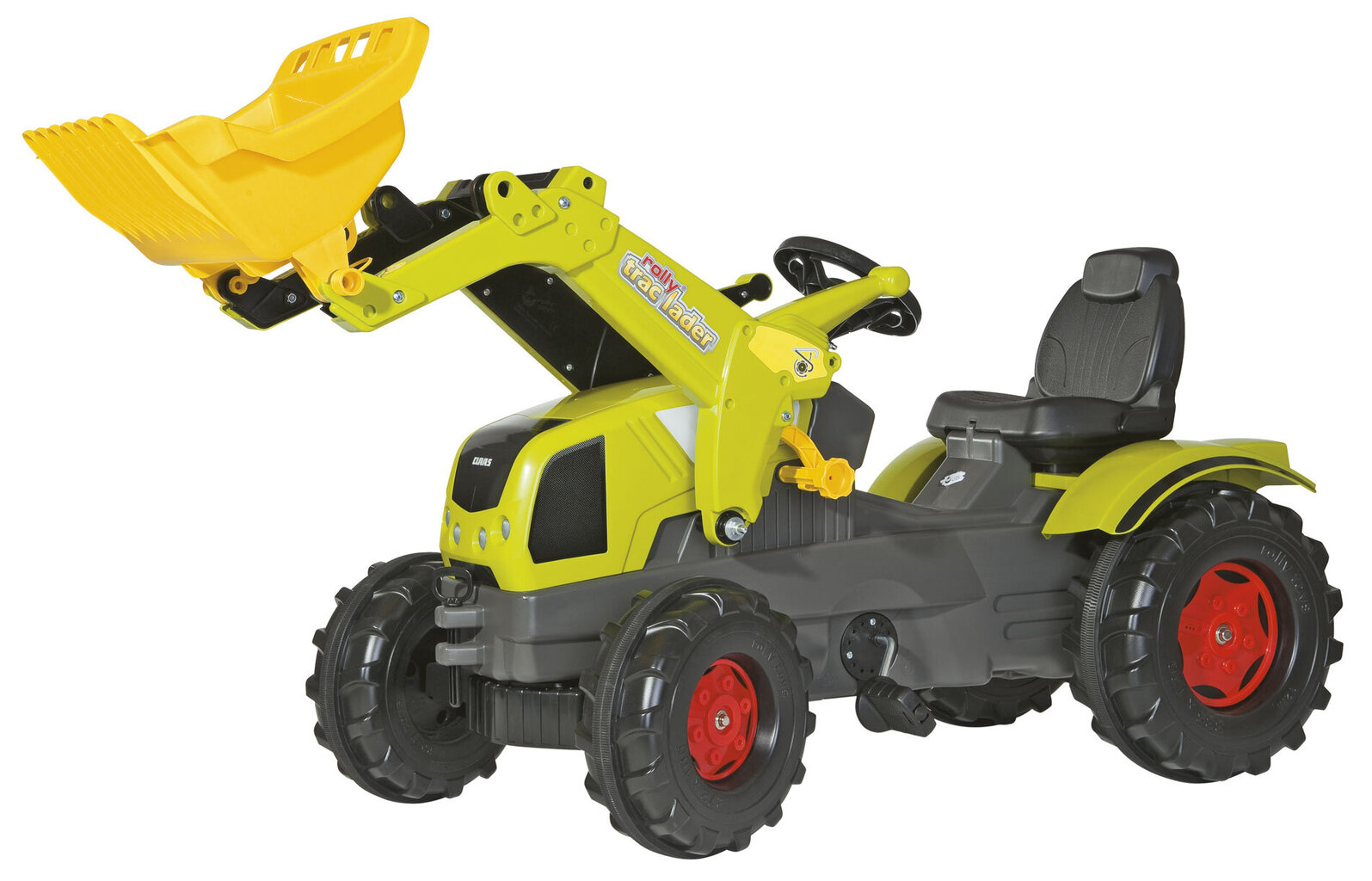 Bērnu traktors ar pedāļiem un kausu Rolly Toys rollyFarmtrac CLAAS Axos 340 cena un informācija | Rotaļlietas zēniem | 220.lv