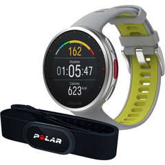 Polar Vantage V2 Silver/Gray Lime + Polar H10 Heart Monitor Strap cena un informācija | Polar Mobilie telefoni, planšetdatori, Foto | 220.lv