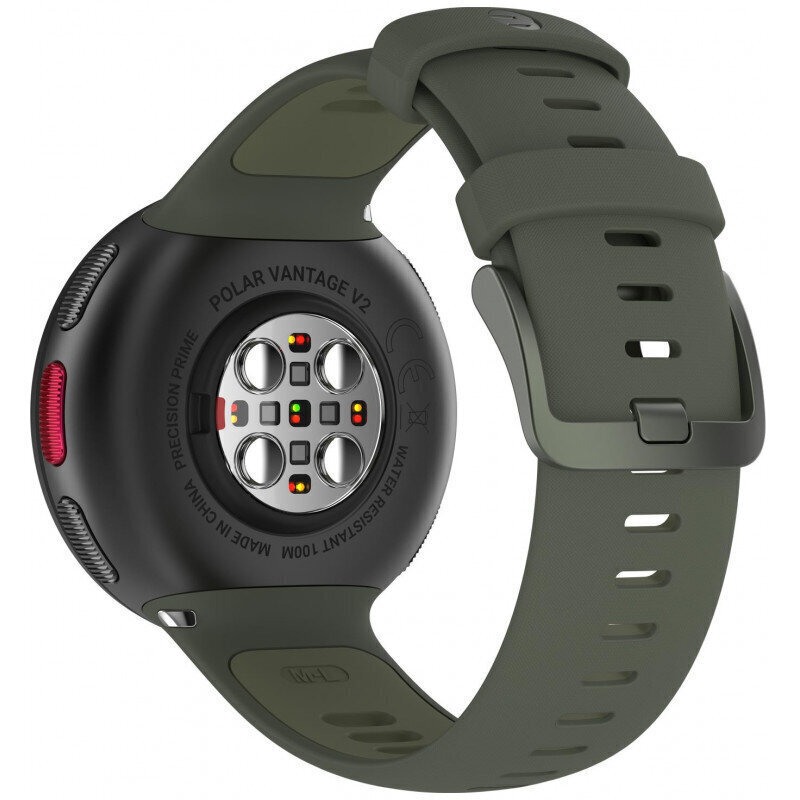 Polar Vantage V2 Black/Green + Polar H10 Heart Monitor Strap цена и информация | Viedpulksteņi (smartwatch) | 220.lv