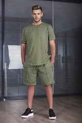 Спортивный костюм для мужчин Start, зеленый цена и информация | Мужская спортивная одежда | 220.lv