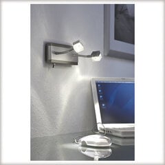 Настенный светильник 66531 Spotlights GEO Flex max. 2x3W Хром матовый цена и информация | Настенные светильники | 220.lv