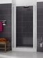 Divpusējas PVC izvelkamas dušas durvis 90/100x185cm цена и информация | Dušas durvis, dušas sienas | 220.lv