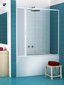 ASTRA Dušas siena vannai, 150/160 cm cena un informācija | Dušas durvis, dušas sienas | 220.lv