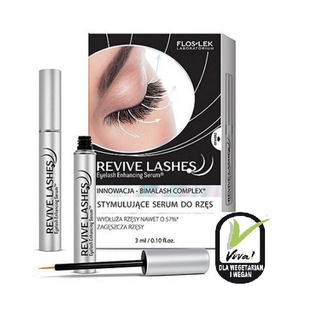 Skropstu serums Revive Lashes, 3ml cena un informācija | Acu krēmi, serumi | 220.lv