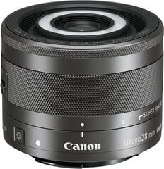 Canon EF-M 28mm f/3.5 Macro IS STM cena un informācija | Objektīvi | 220.lv