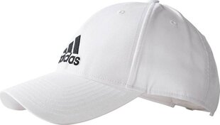Cepure ar nagu vīriešiem Adidas FK0899, balta cena un informācija | Vīriešu cepures, šalles, cimdi | 220.lv