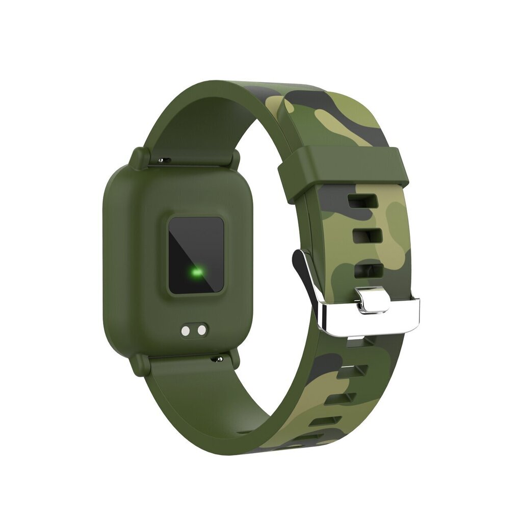 Bērnu viedpulkstenis Canyon My Dino KW-33, Green camouflage cena un informācija | Viedpulksteņi (smartwatch) | 220.lv