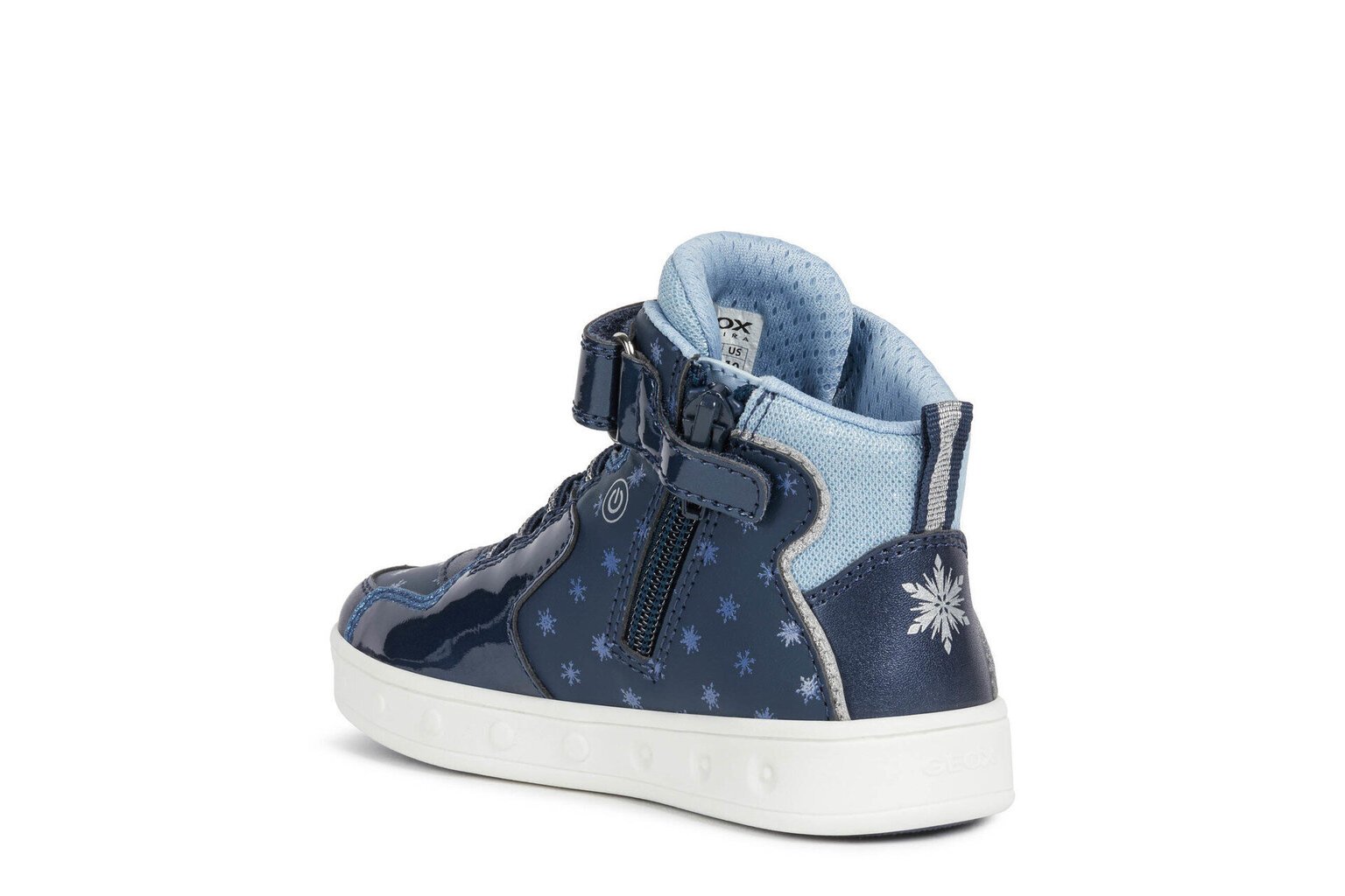 Meiteņu ikdienas apavi Geox Skylin Girl, zilā krāsā cena un informācija | Sporta apavi bērniem | 220.lv