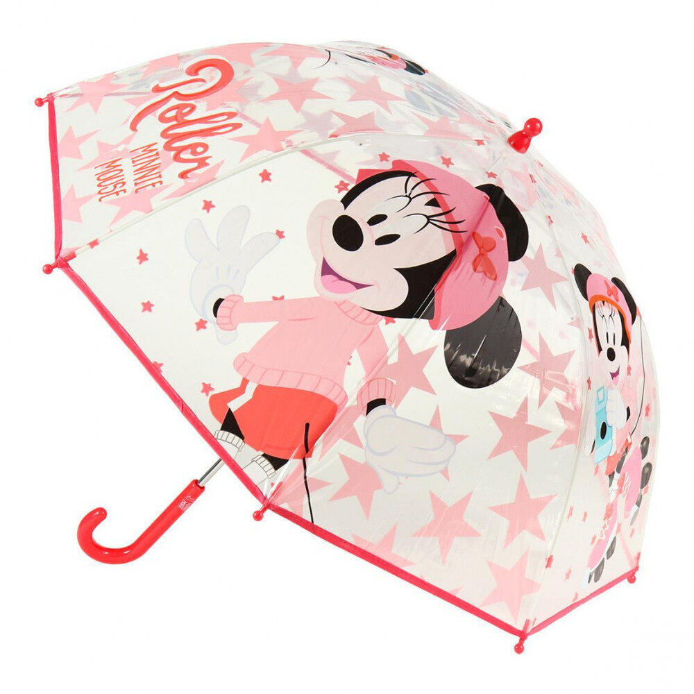 Bērnu lietussargs Cerda Disney Minnie / Minnie Mouse, rozā, 45 cm cena un informācija | Bērnu aksesuāri | 220.lv