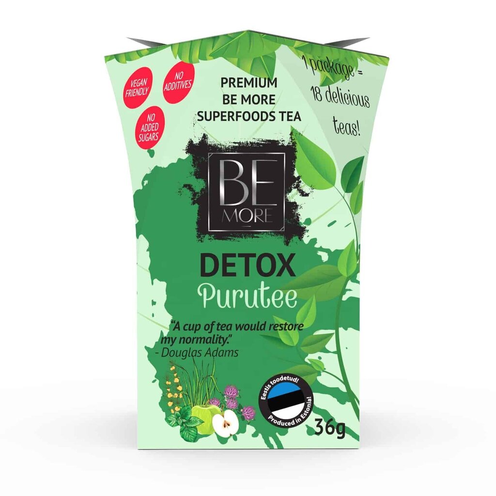 Tēja Detox, 36 g cena un informācija | Tēja | 220.lv