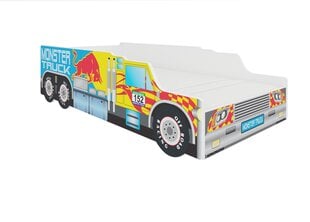 Bērnu gulta ADRK Furniture Monster Truck, 160x80 cm cena un informācija | Bērnu gultas | 220.lv