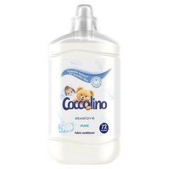 Кондиционер для белья Coccolino Sensitive Pure, 1,8 л цена и информация | Средства для стирки | 220.lv