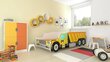 Bērnu gulta ADRK Furniture Construction Car, 160x80cm cena un informācija | Bērnu gultas | 220.lv
