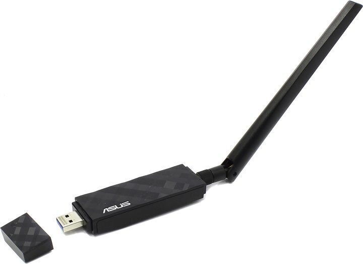 Bezvadu tīkla adapteris Asus USB-AC56  цена и информация | Rūteri (maršrutētāji) | 220.lv